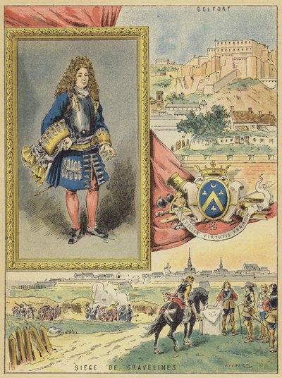 Sebastien Le Prestre De Vauban、1633-1707 作： French School